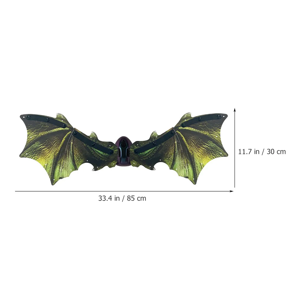 

DIY Mini Skull Glowing Dinosaur Wing Prop for Cosplay Party Halloween Costume Accessories Women Dress Performance Wings