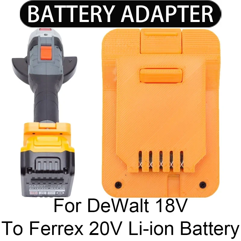 

Adapter/Converter for Ferrex 20V Li-ion Tools Convert To DeWalt 18/20V Li-ion Battery Adapter Power Tool Accessories