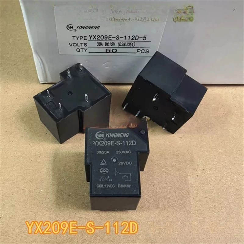 5PCS/LOT YX209E-S-112D YONGNENG Relay 12VDC 5Pin 30A Electroacoustic Device