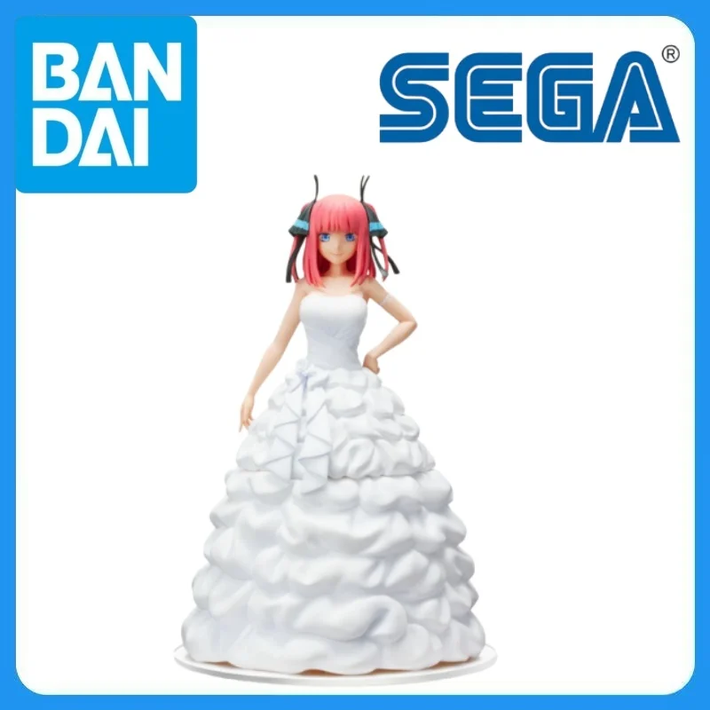 In Stock Genuine SEGA Gotoubun No Hanayome ∬ Nakano Nino SPM Figure Hanayome Ver Anime Figure Garage Kit Anime Cartoon Model Toy