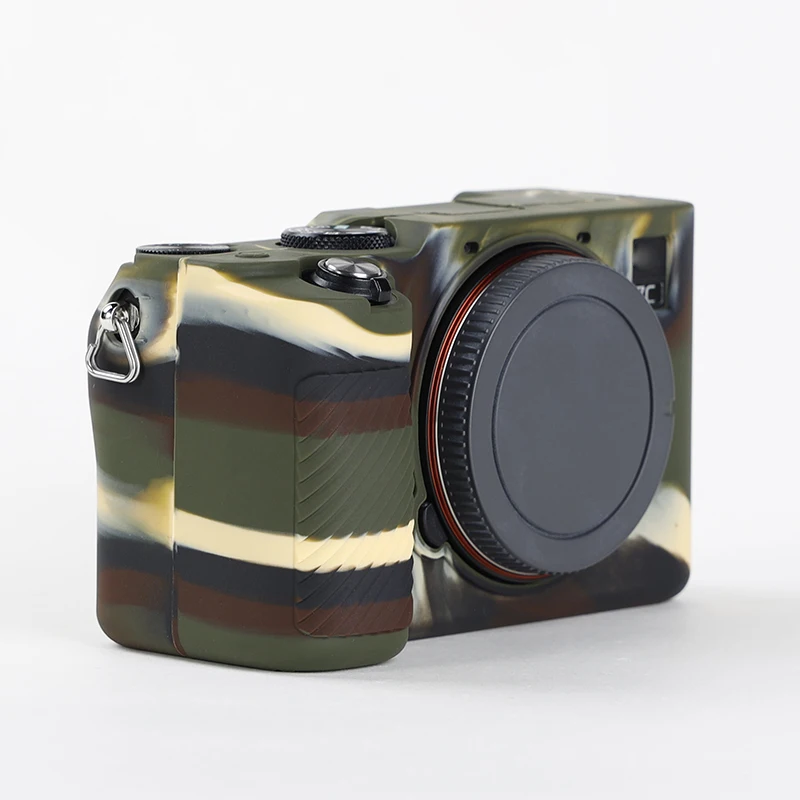 Мягкая силиконовая резиновая оболочка для камеры Sony A7C/A7 IV/A7 Mark IV/A7M4