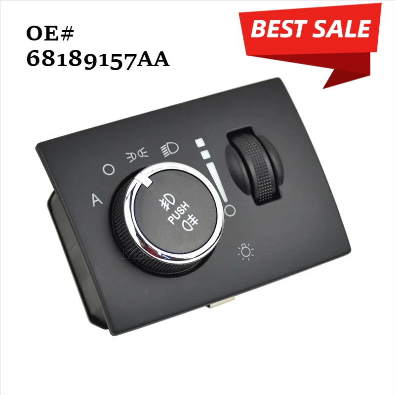 

Переключатель фар, автоматические фары и противотуманные фары 68189157AA для Chrysler 300C Jeep Grand Cherokee 2014-2015-L16A