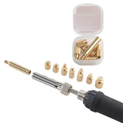 Heat Insert Nut Iron Tip M2 M2.5 M3 M4 M5 M6 M7 M8 Internal Thread Head Embedded Kit For Printer Soldering Iron