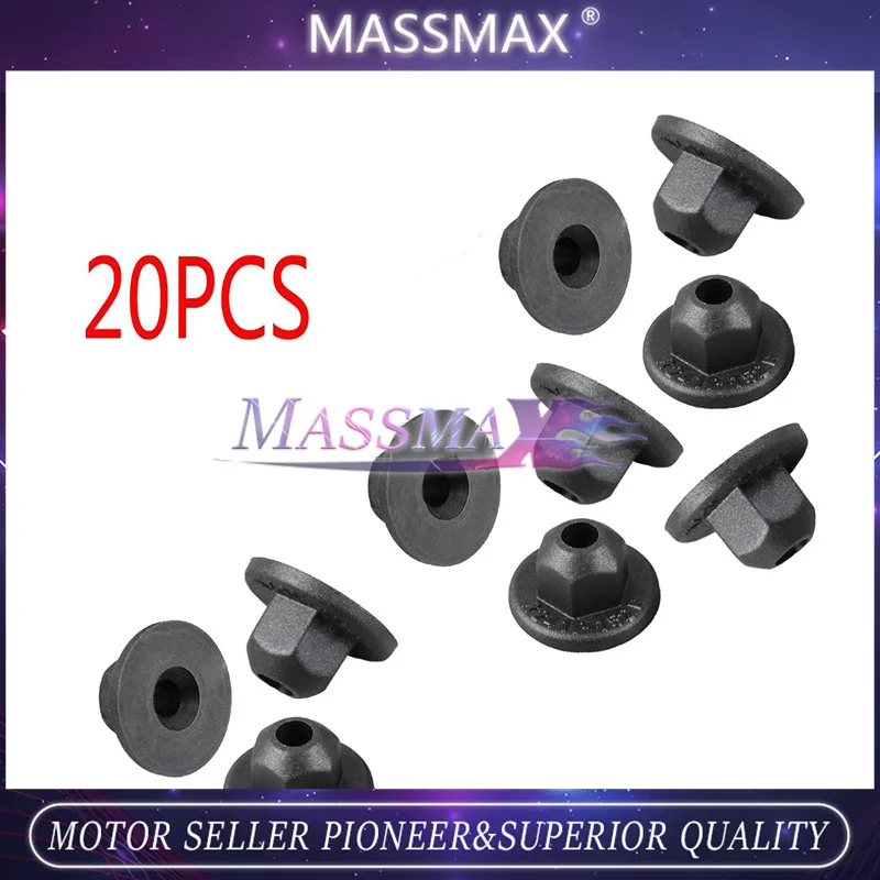 

20 шт. пластиковых крепежных колец C933 для колпаков колес 171201969, подходят для Audi, Seat, Skoda, VW