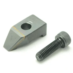 EDGEV portaherramientas de torneado, piezas de abrazadera y tornillo para portaherramientas tipo C o D