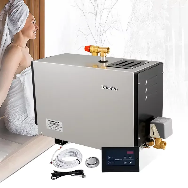 STROVAN 4.5KW Modern Stainless Steel Shower Steam Generator with 3-5CBM Capacity for Bathroom