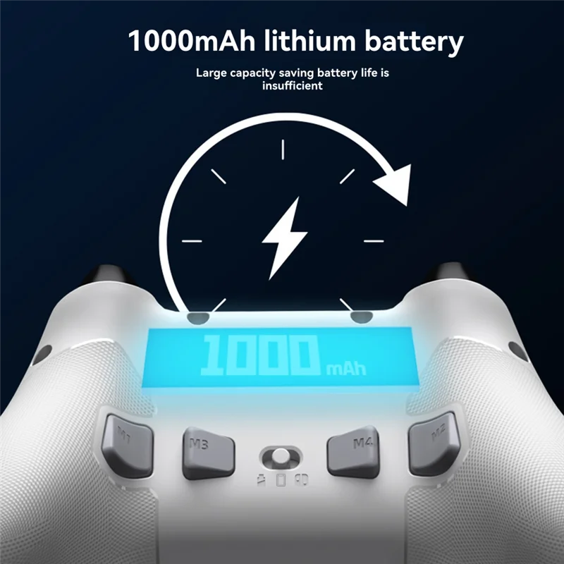 

PXN P5 Bluetooth Gamepad 1000Hz Hall Trigger Rocker Tri-Mode Long Battery Life Ergonomics For Switch PC Android IOS A