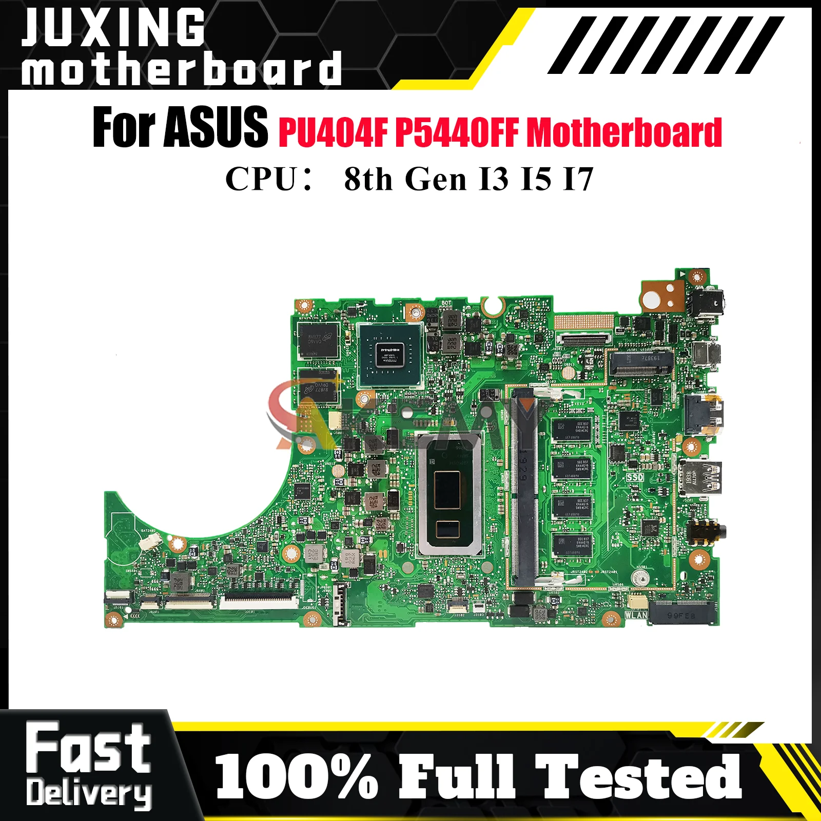 

P5440FF Laptop Motherboard For ASUS ProArt PU404F P5440F P5440FF Notebook Mainboard With I3 I5 I7 CPU 100% tests OK fast ship