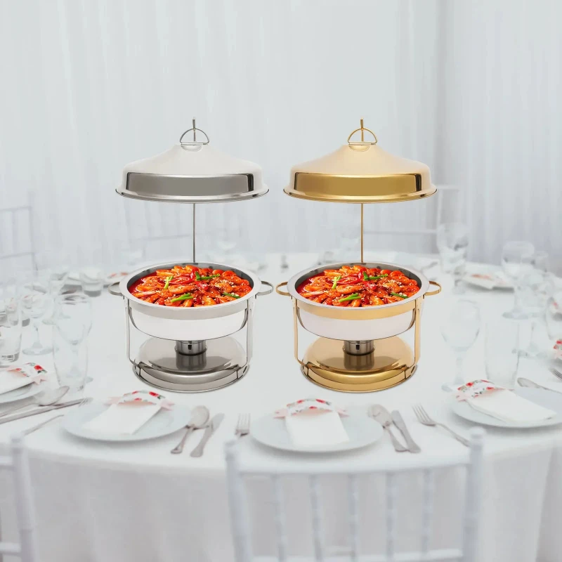 9L Round Chafing Di…