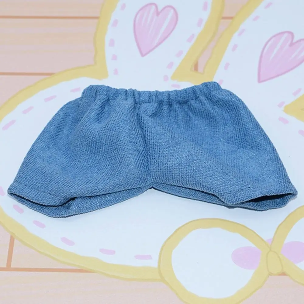 15cm Cotton Doll Clothes Fashion T-shirt Clothes Doll Jeans Pants Casual Wears Clothes for 1/12 BJD Dolls Clothes Accessories