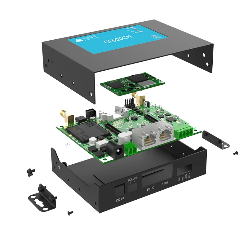 LoRaWAN SX1302 Indoor Gateway Rejeee, RS485/Ethernet/4G Data Uploading, Built in Web Service, TTN, Chirpstack, Helium Compatible