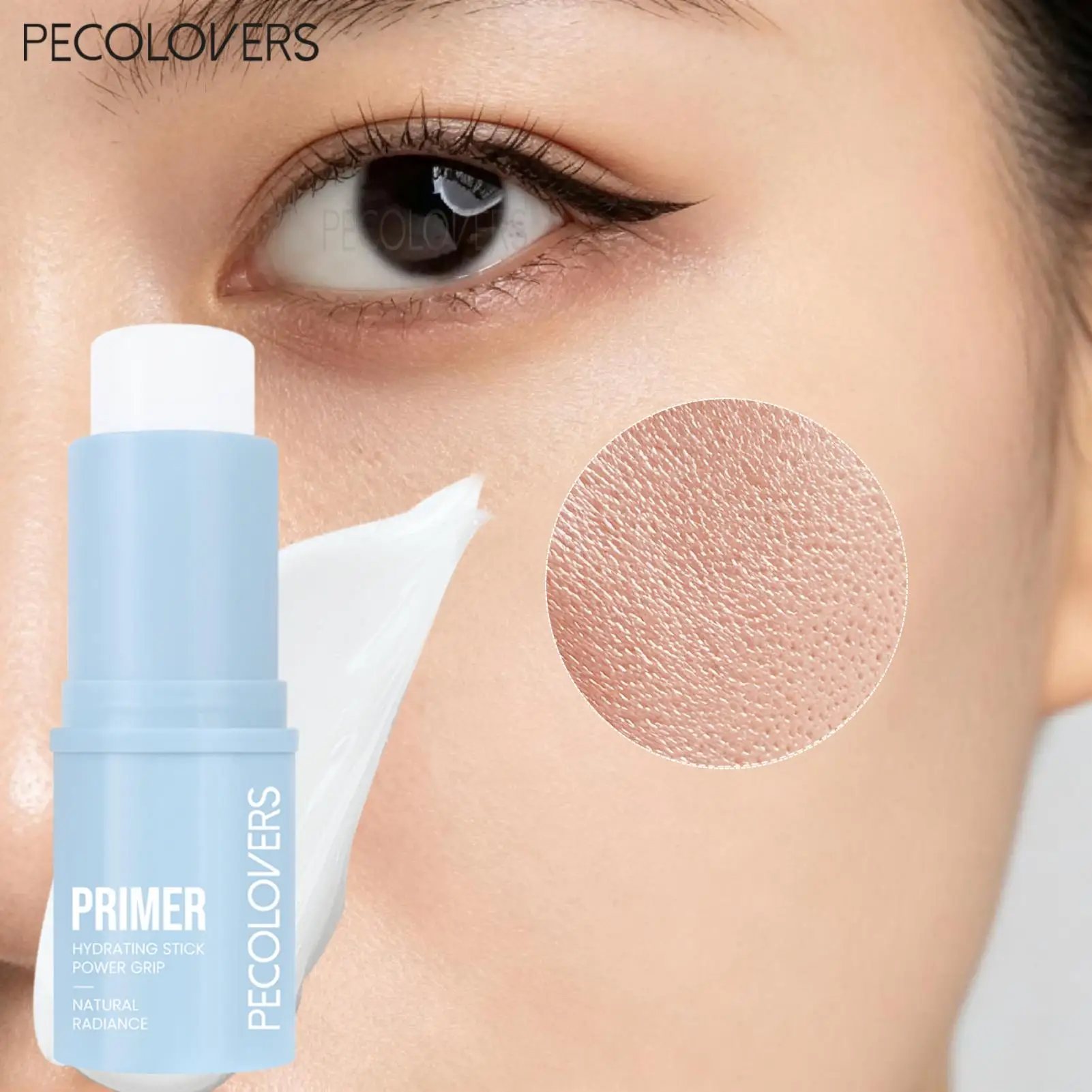 1PC Transparent Invisible Pore Concealer Stick, Used As A Base Before Makeup, Covering Pores and Blemishes, Long-lasting