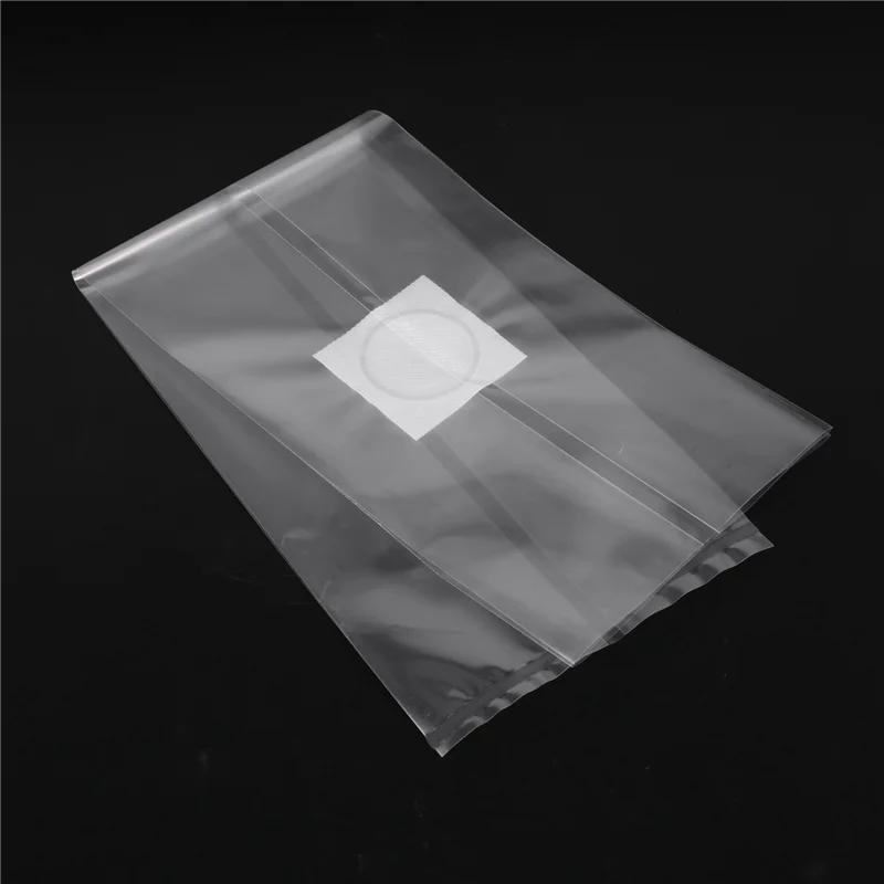 100Pcs Mushroom Growing Bag Mushroom Bags Thick 6 Mil Bags 10Inch X 20Inch 0.2 Micrometre Filter Breathable Autoclavable-B61B