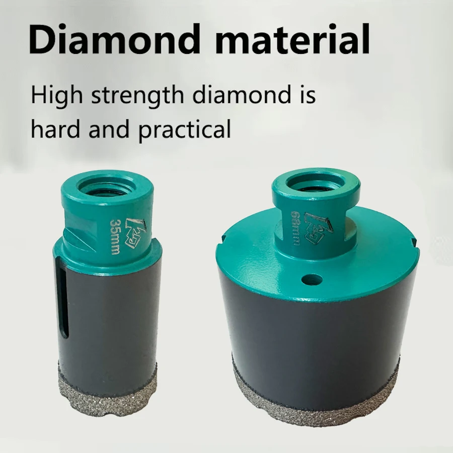 

Diamond Hole Saw Core Bit Set 6mm Drill Bits for Tile Ceramic Stone Marble Glass Vacuum Brazed-for Various Materials