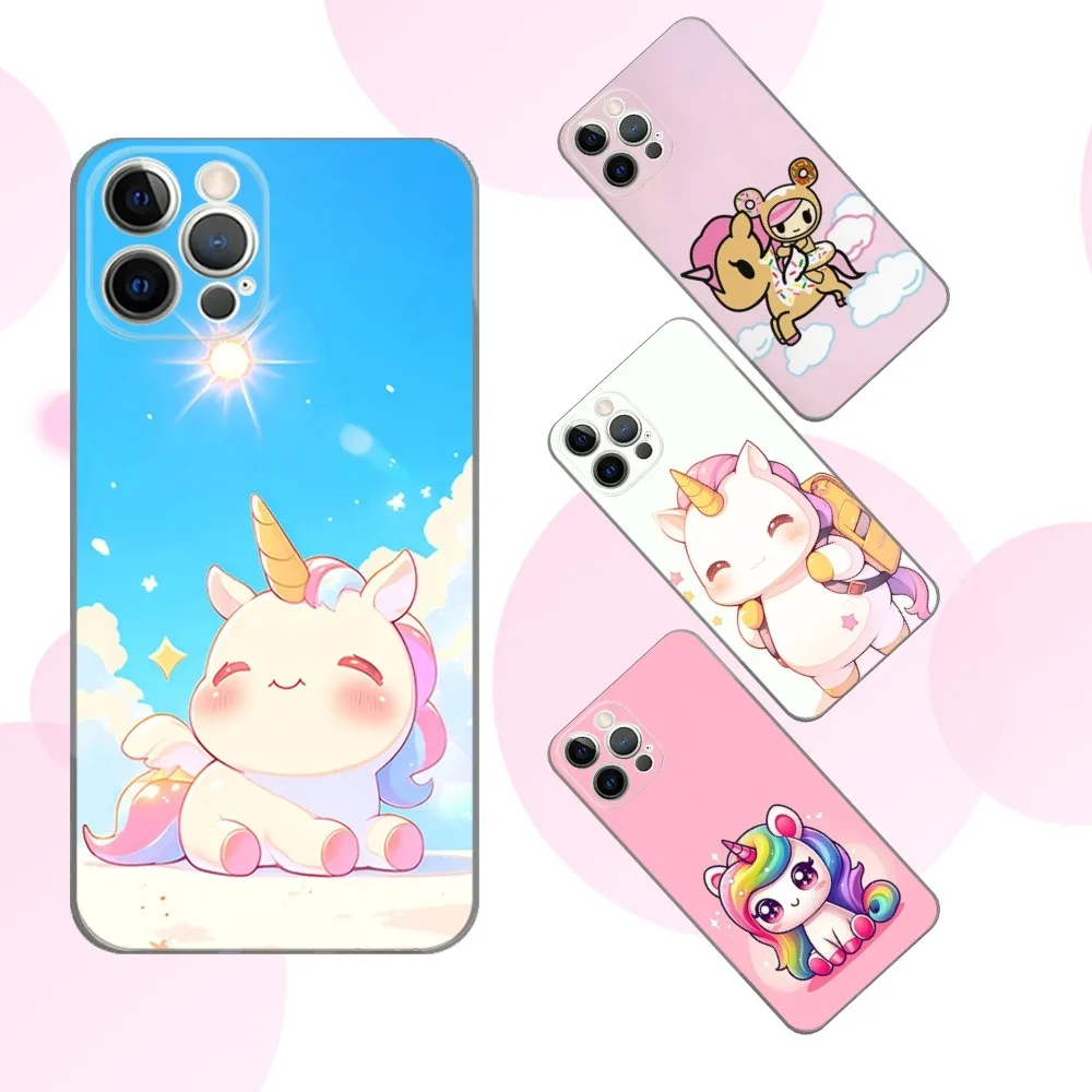 

Cute U-Unicorn Phone Case For iPhone 16e,16,15,14,13,12,11 Plus,Pro,Max,XR,XS,X,Plus,SE,Mini Transparent Soft Cover