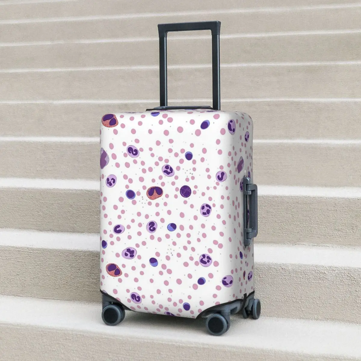 

Small WBC Differential Suitcase Cover Protection Elastic Travel Luggage Protector Covers for 18-32 Inch