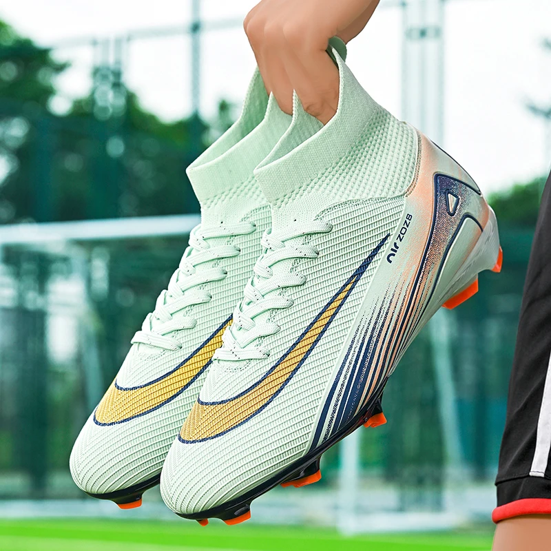 الرجال أحذية كرة القدم السريعة المجتمع المرابط المهنية TF/FG أحذية كرة القدم العشب التدريب ملعب كرة القدم الأحذية حذاء رياضة عدم الانزلاق