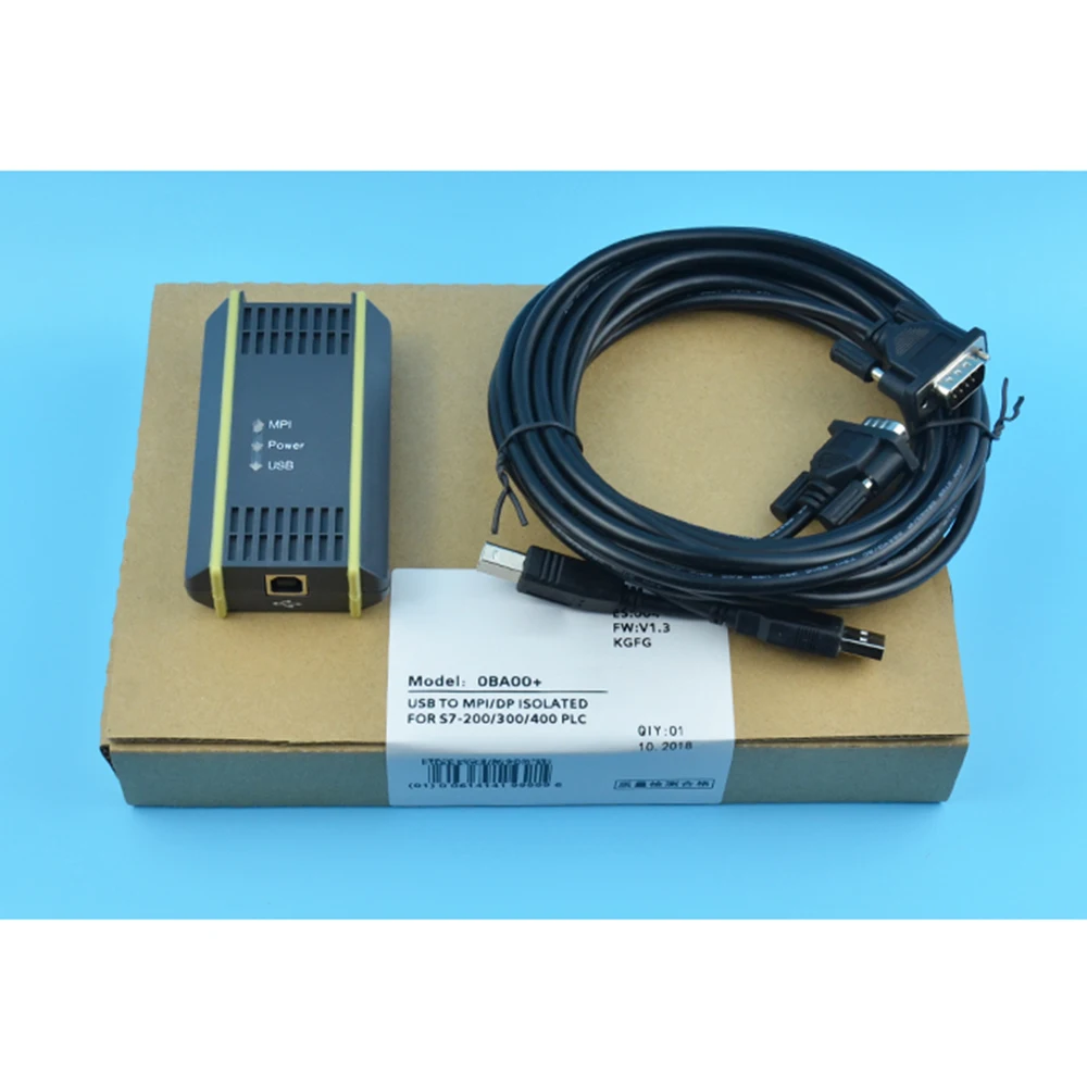 

For Siemens 0BA00 PLC Programming Cable PC Adapter for S7-200/300/400 PC Adapter for S7 System