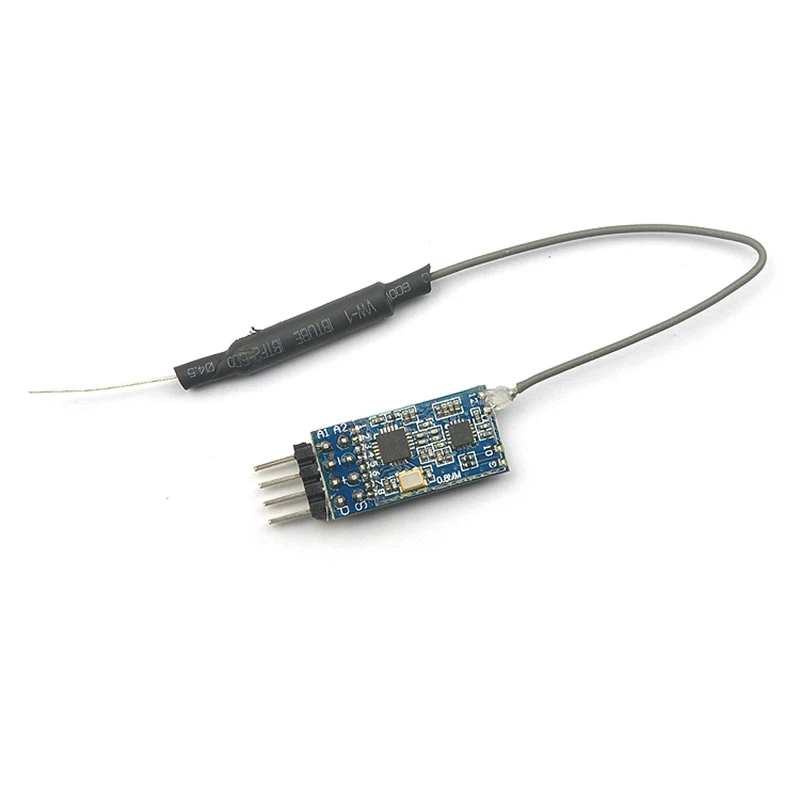 FD802 2.4G 8CH Two-way Pass Back 8 Channels Receiver Telemetry 12X25mm for Frsky X9D QX90 QX80 Micro Racing Quadcopter