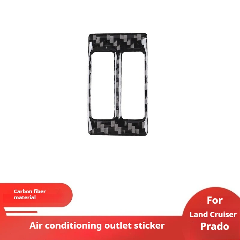 

Для 10-18 Landcool Luze Prado кондиционер из углеродного волокна, вне трендовой панели, декоративная наклейка для интерьера