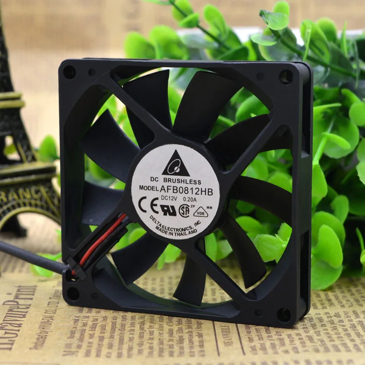 

Delta 12V 0.20a Afb0812hb 8015 8cm Double Ball Server Fan