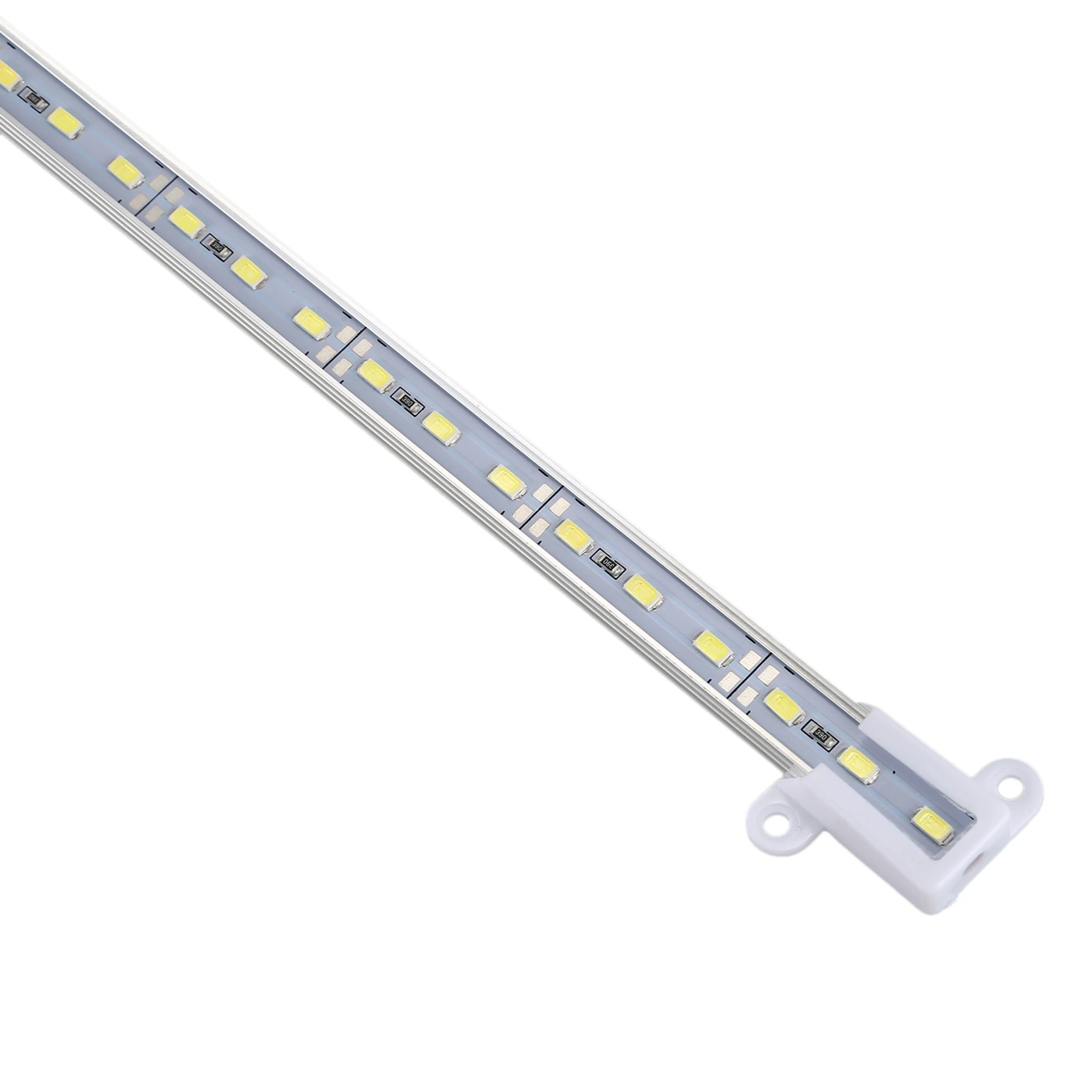 ABMI-5X 50CM 12V 36 LED 5630 SMD Hard Strip Bar Light Aluminum Rigid White,