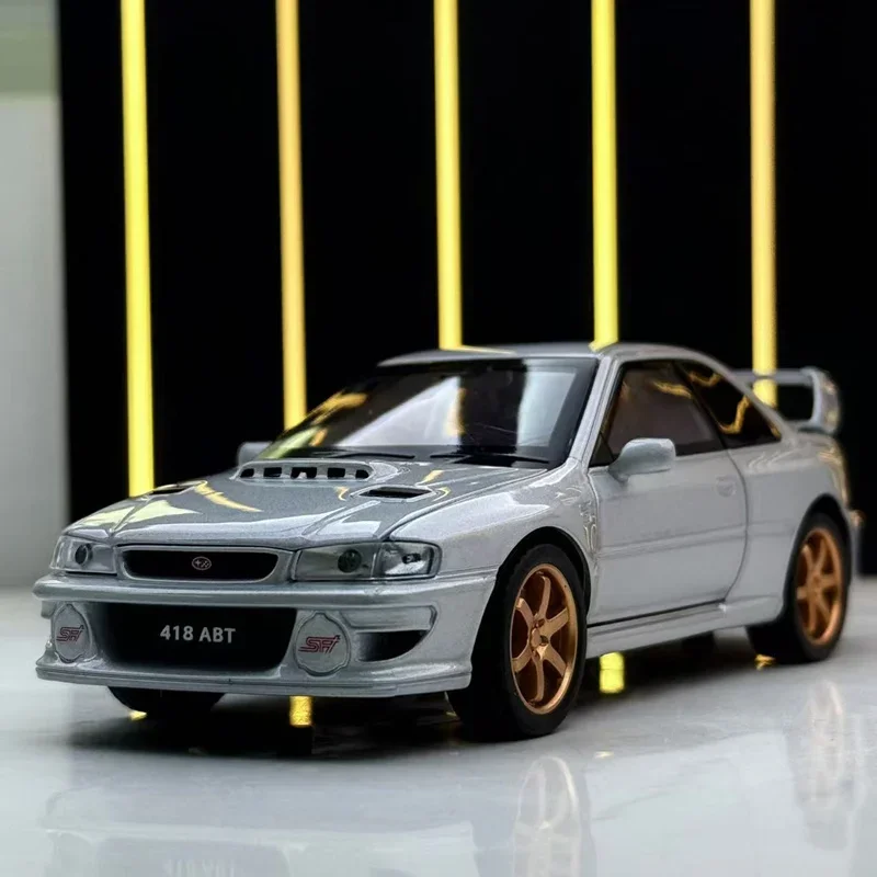 

1:32 Subaru Impreza WRX STI Alloy Sports Car Model Diecasts Metal Racing Vehicles Car Model Simulation Sound Light Kids Toy Gift