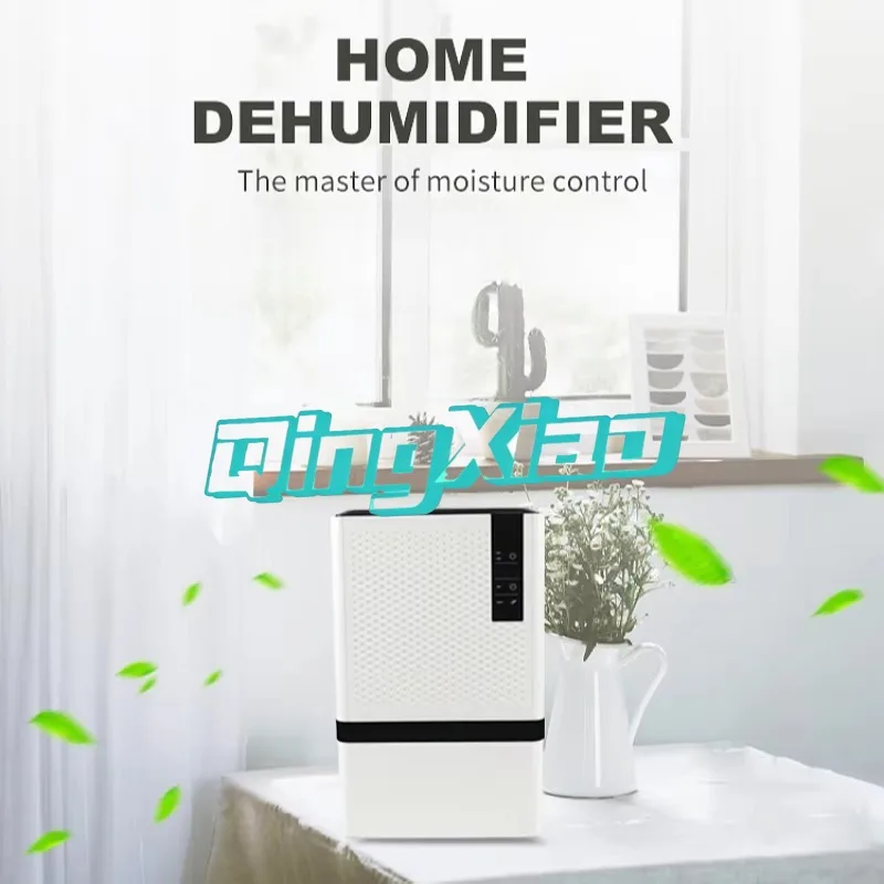 Mini Dehumidifier For Clothes Drying Rapid Moisture Removal Indoor Office Portable With 650ML/D Capacity Home Use Quiet view 4