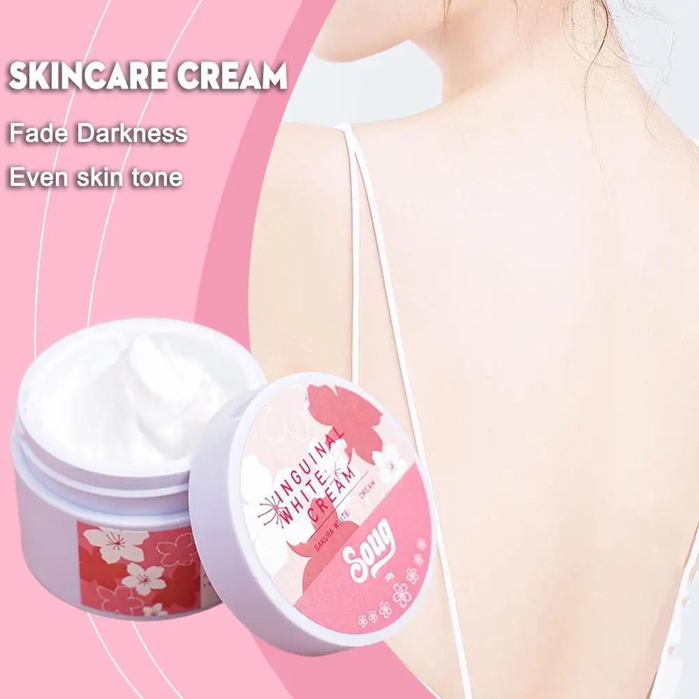 Body Whitening Cream Onderarm Knie Elleboog Bil Private Delen Bleken Zwarte Vlekken Verhelderen Gladde Huidverzorging 30G