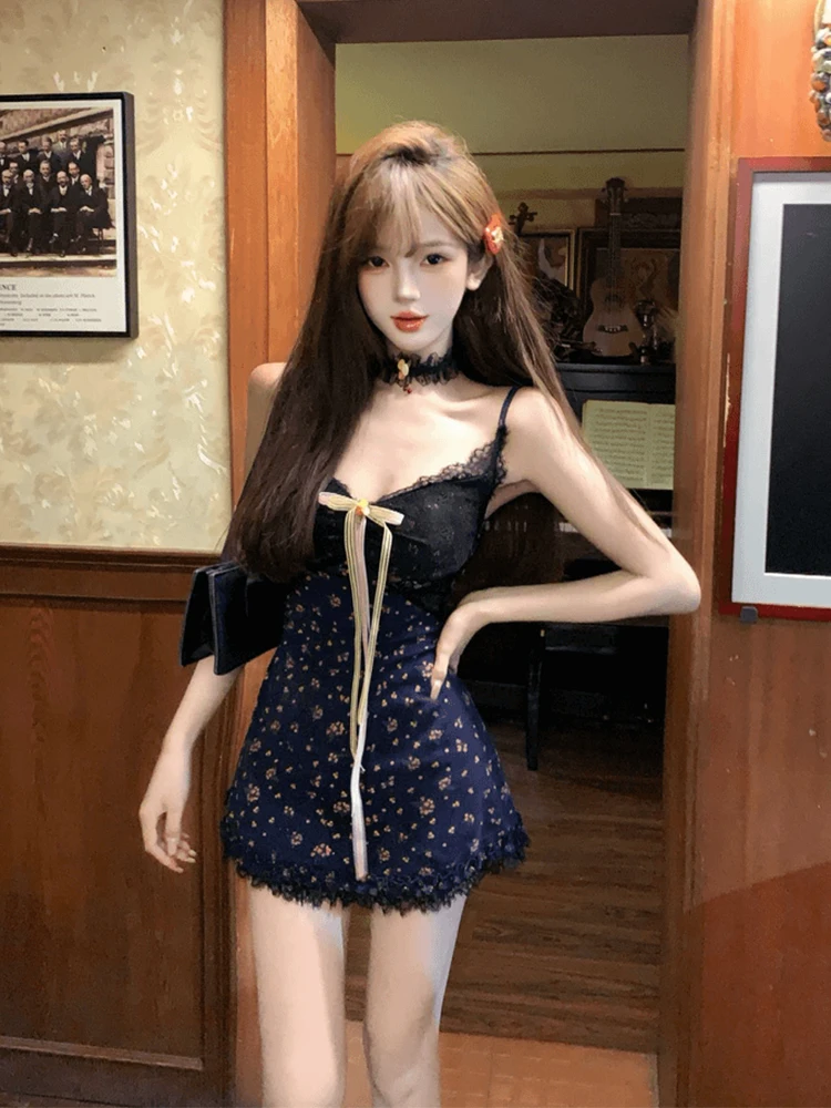 

Sexy Lace Trim Bikini Top Women's Summer ort Dr Svel V-Ne High Waist A-Line Skirt Casual Wear for plus Size Girls