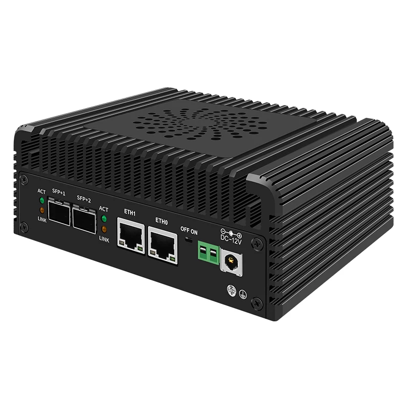 Imagem -05 - Mini Firewall Nas Server pc Roteador Macio Intel i3 N305 N100 2x10g Sfp Plus 2xi226-v 2.5g Nvme 2xhd Ddr5 Novo 12th Gen