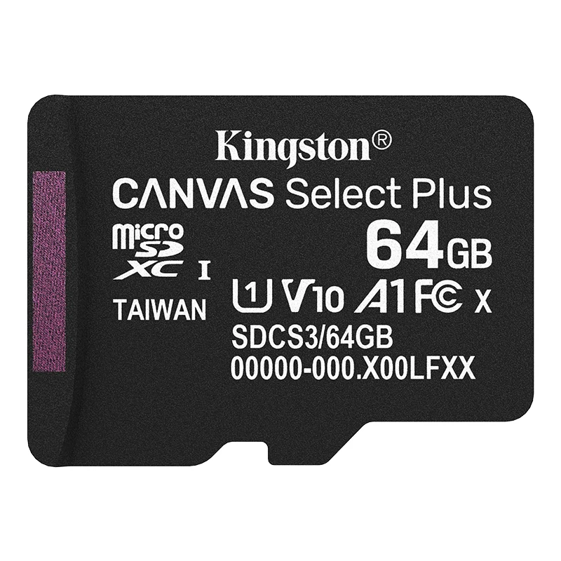 MICROSD KINGSTON 64GB CL10 CANVAS SELECT PLUS + ADAPTADOR - miniatura 4
