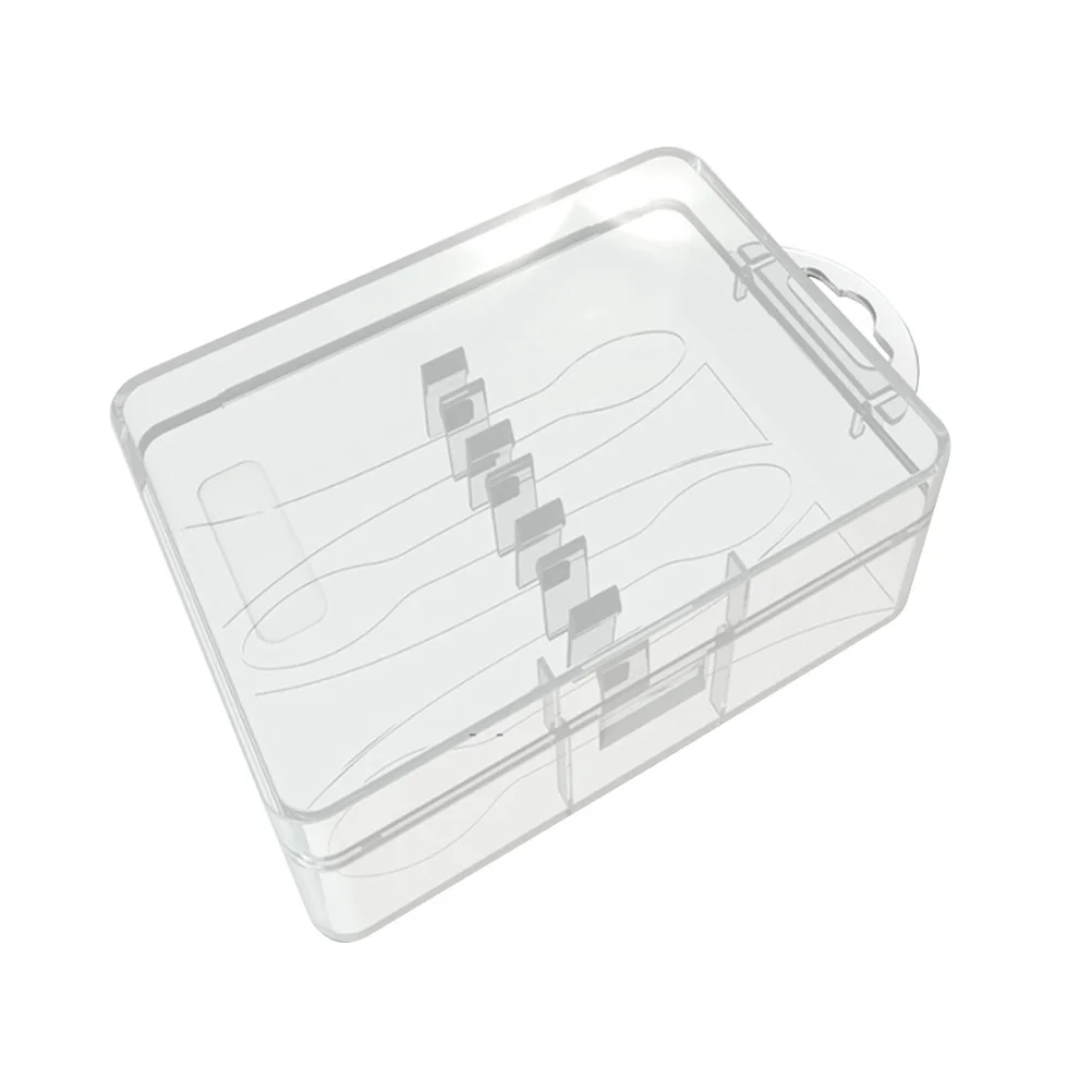 Estojo de armazenamento de cabeças de escova de dentes elétrica portátil 4 suportes compacto viagem caixa protetora à prova de poeira capa de escova de dentes