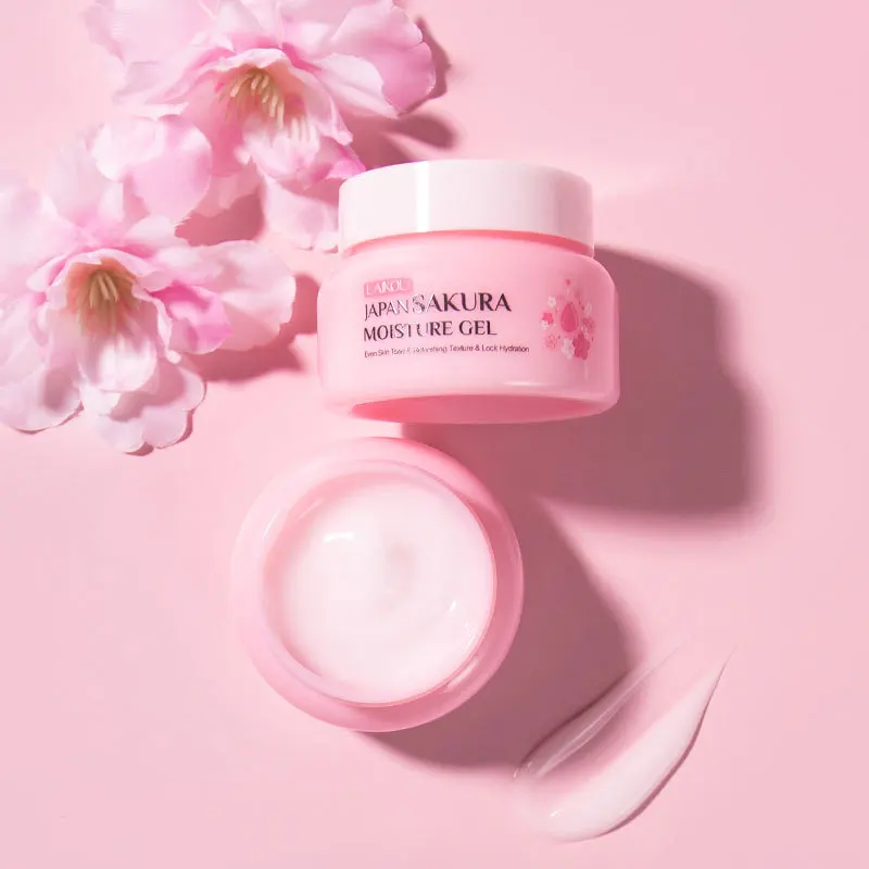 

LAIKOU Cherry blossom hydrating cream 60g Nourish Korean Skin Care