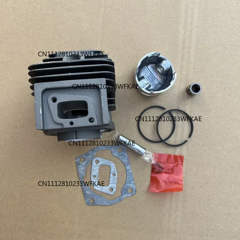 CYLINDER PISTON ASSY 1E44F-5 44F-5 44-5 BG520 CG520 44MM 52CC ZYLINDER ASSEMBLY PISTON KIT RING PIN CLIP REBUILD TRIMMER PARTS