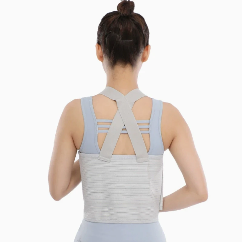 Lumbar Rib Fixation Strap Thoracic Rib Fracture Elastic Bandage Adjustable Comfortable Breathable Healing Rib Strap