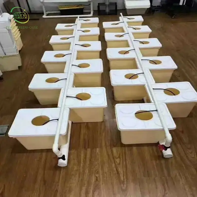 أوعية زراعة عالية الجودة، أنظمة زراعة مائية على شكل دلو هولندي للخضروات