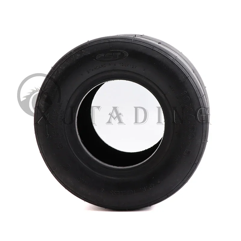 Drift Kart 5 Inch CST Vacuum Tyre 10x4.50-5 Tubeless Tire For Live Racing Go Kart ATV Quad Bike Front Wheel Accessories