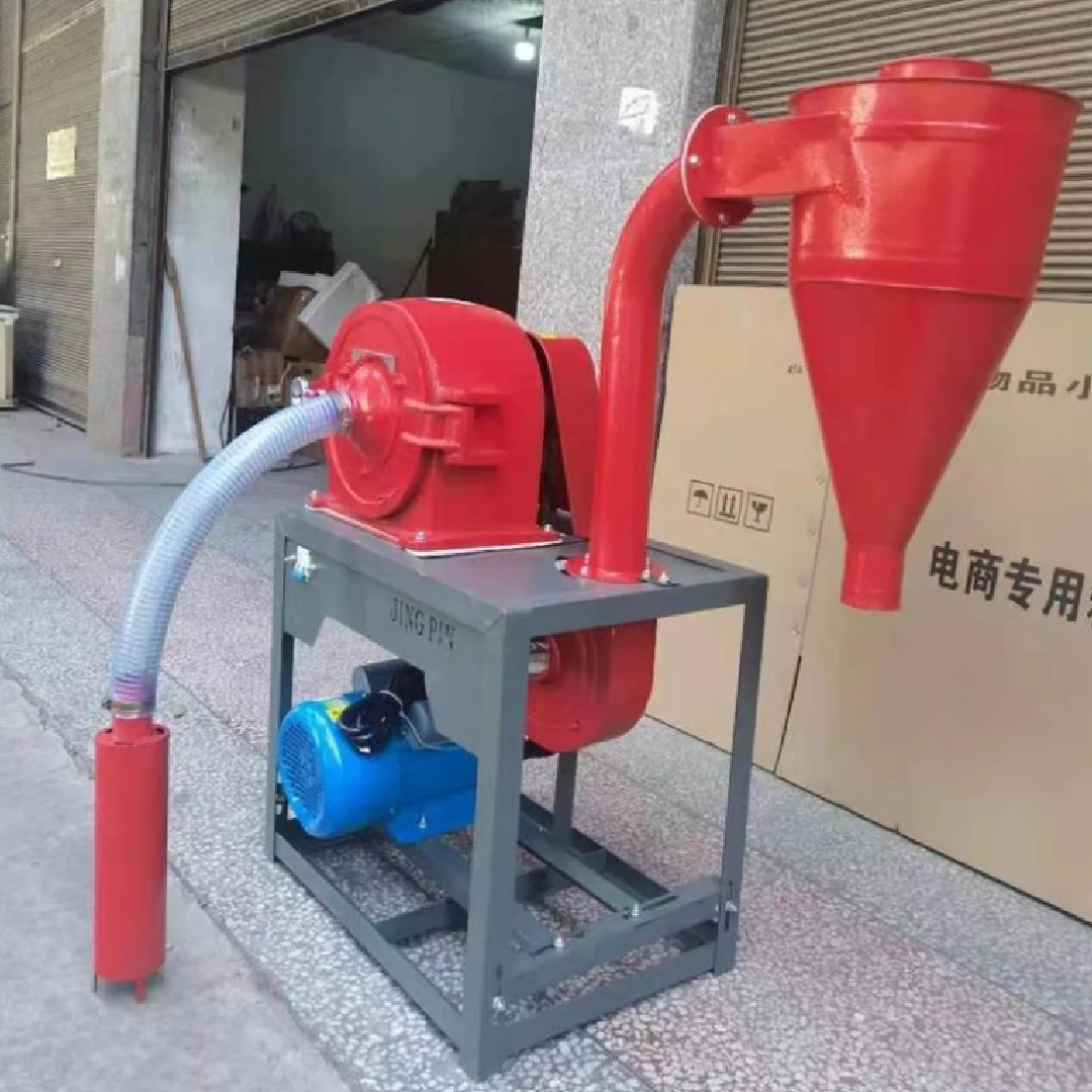 Factory Mini Flour Milling Grinding Machine Rice Corn Pepper Cereal Grinder Electrical Corn Grain Flour Mill Crushing Machine