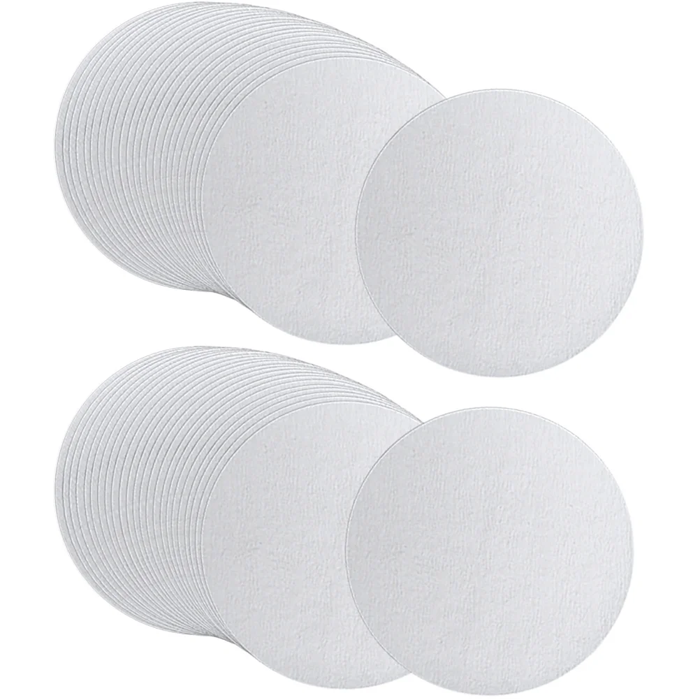 

100 Pcs Paper Coffee Filter Espresso Concentrate Unbleached Filters Universal Filtering Pads