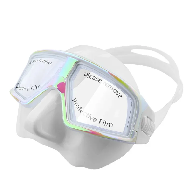 Free diving mirror diving goggles scuba diving snorkeling glasses large field of view low volume