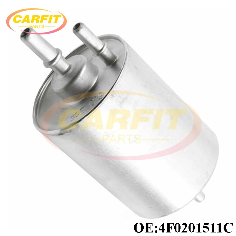 New OEM 4F0201511C Fuel Filter For Audi A6 2.0T / 2.8FSI / 3.0L / 3.0TFSI / 3.2L / 4.2L A4 2.0T 3.2 FSI R8 5.2 FSI A8 Auto Parts