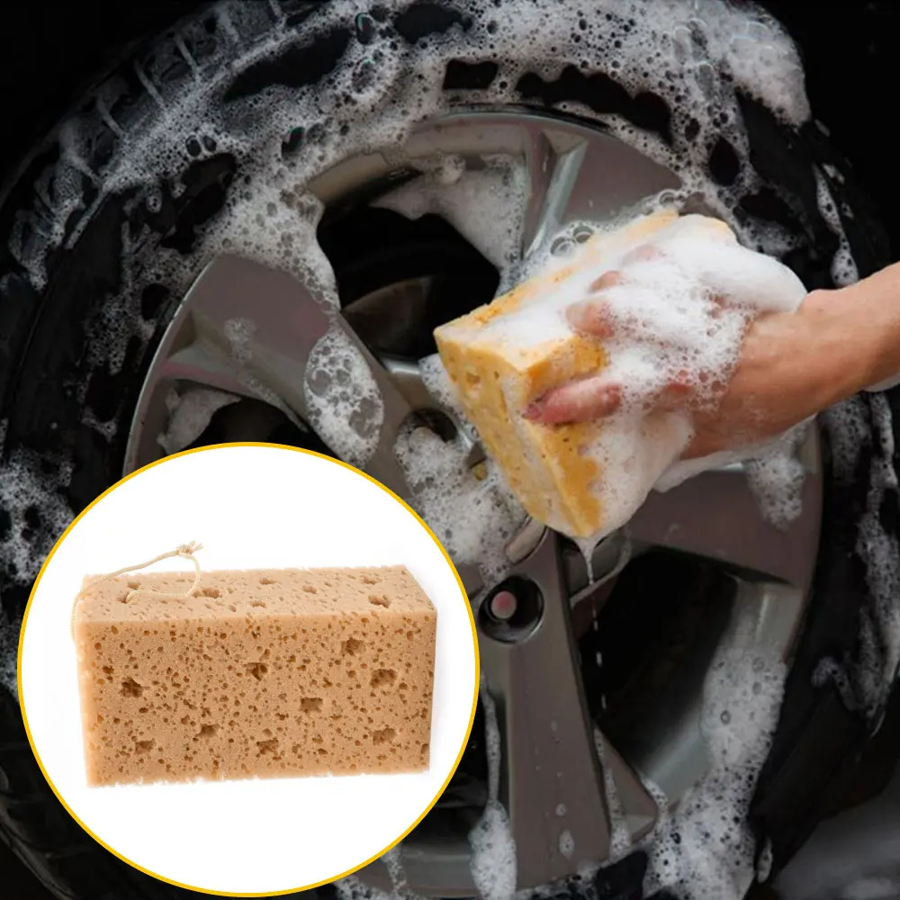 

Car Wash Sponge Block Car Motorcycle Cleaning Supplies Large Size Honeycomb Sponge Brush Dusting Car Cleaning Tool