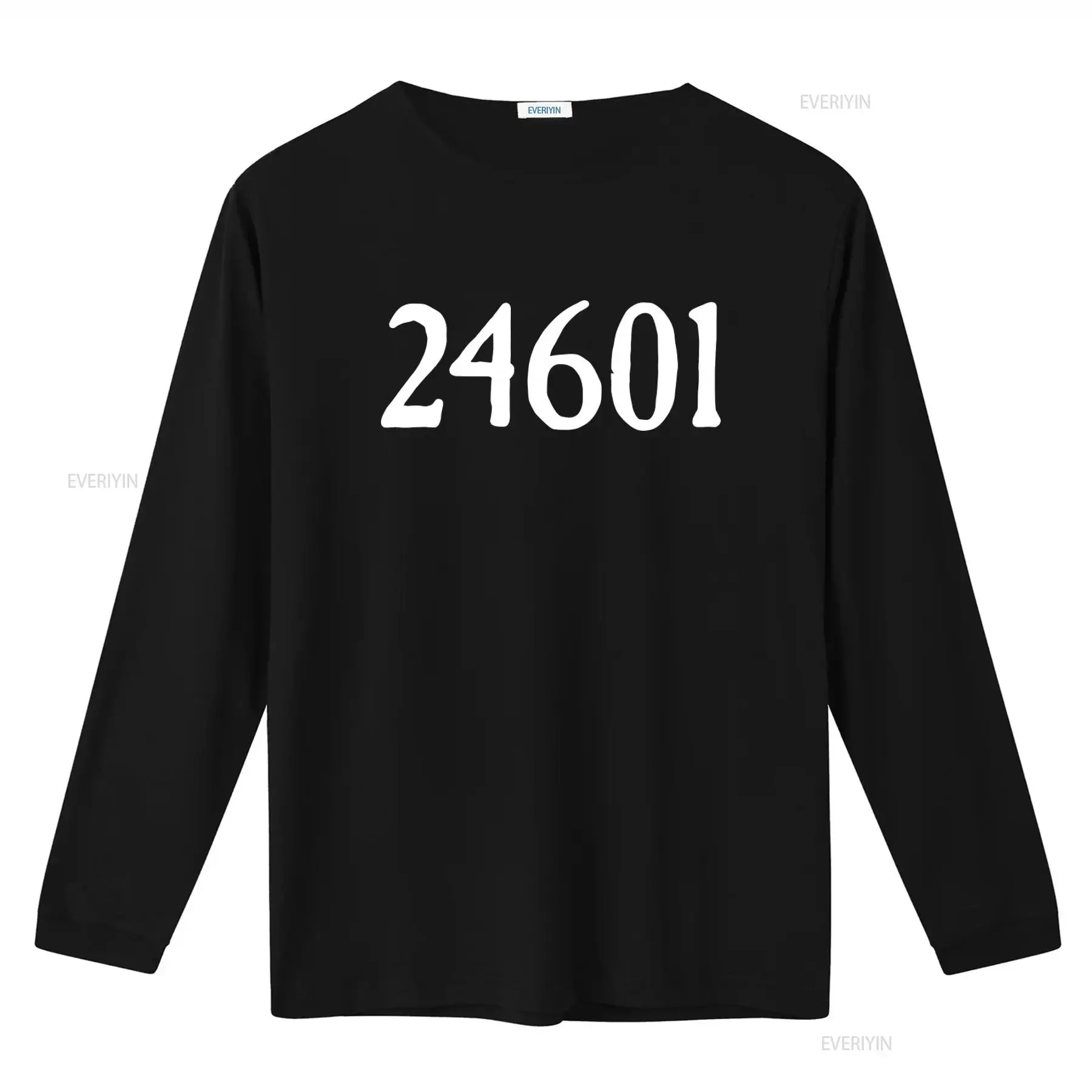 24601 Les Miserables Inspired Premium Cotton T Shirt for  vintage Washed Stylish Comfortable Slightly fashion