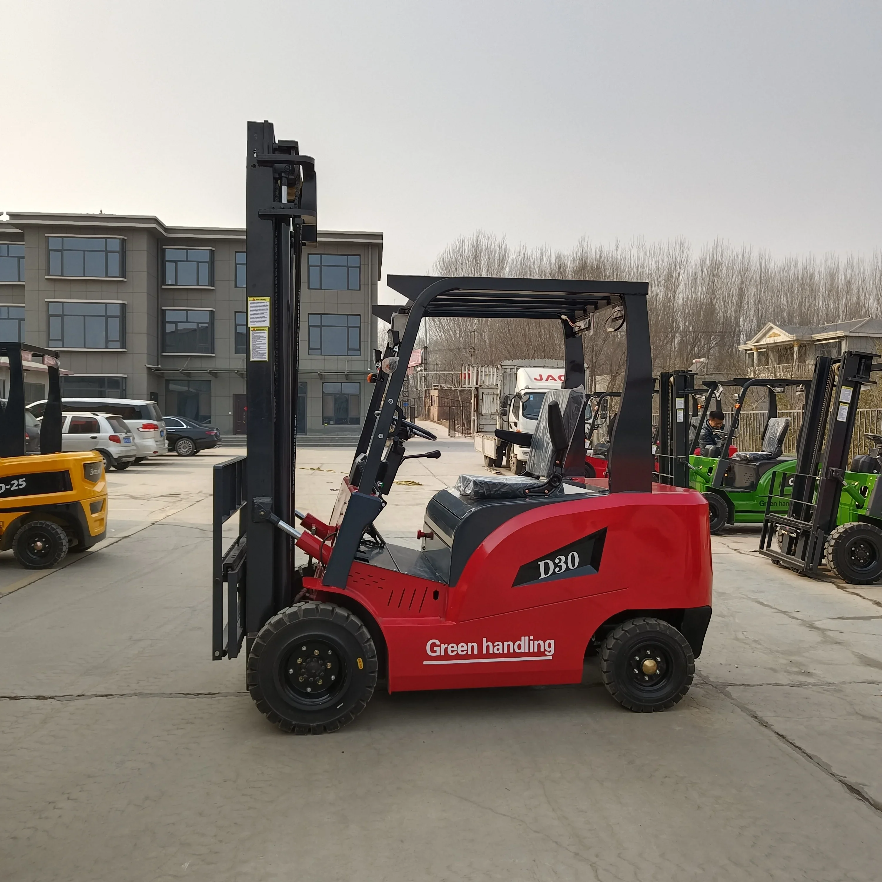 Power Forklifts Truck 0.5/1.5 /1.8/2.5/5 Ton Battery Forklift Truck