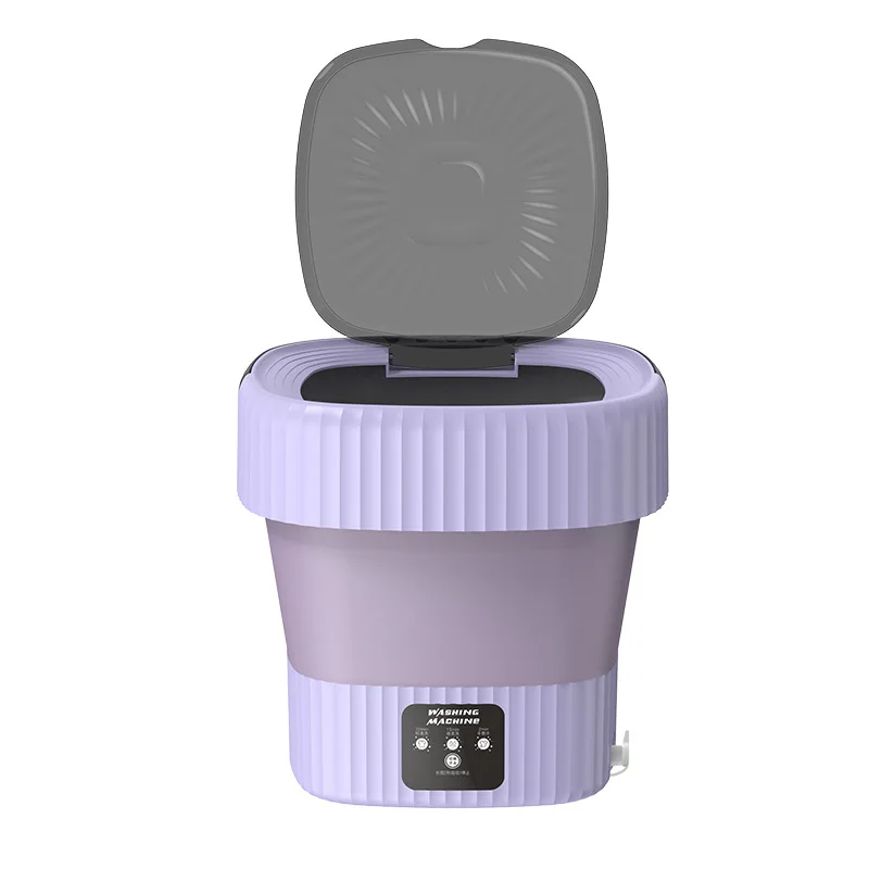 Facoty Wholesale Cheap Folding Semi-automatic Mini Portable Washing Machine For Clothes