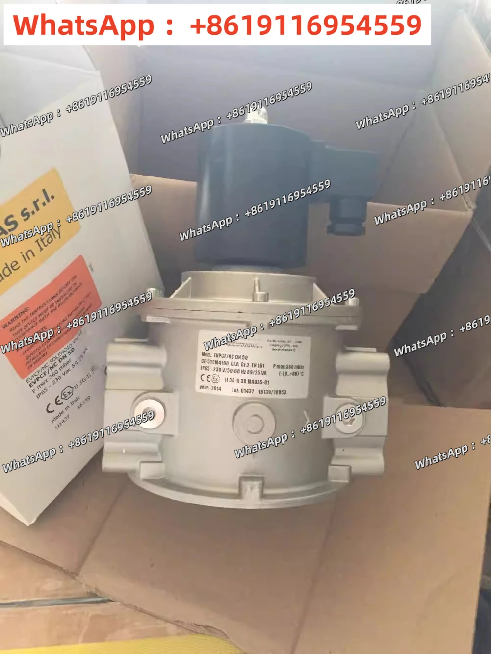 

Электромагнитный клапан EVPCF/NC DN32 DN40 DN50