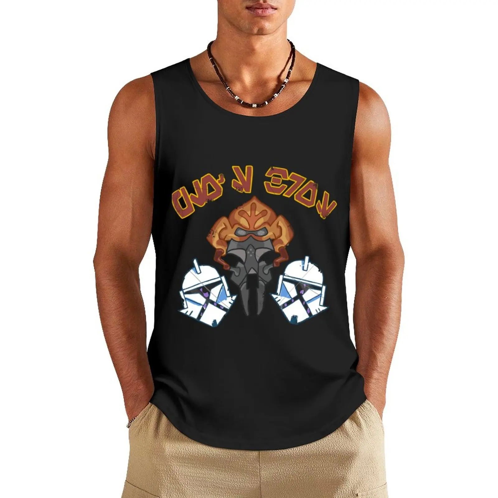 

Plo's Bros Tank Top t-shirt for men Men's t shirt sleeveless shirt man