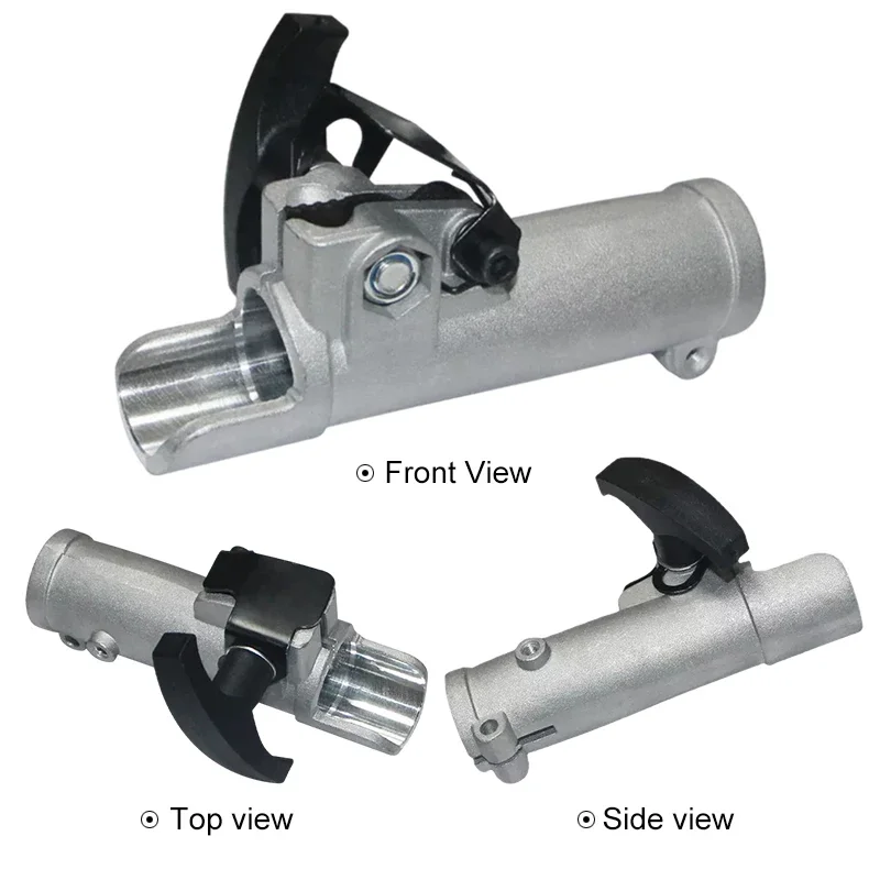 Abrazadera de unión del conector del eje, cepillo para cortacésped, aireación, cortasetos, accesorios para desbrozadora, 26mm/28mm, 9/7 estriado