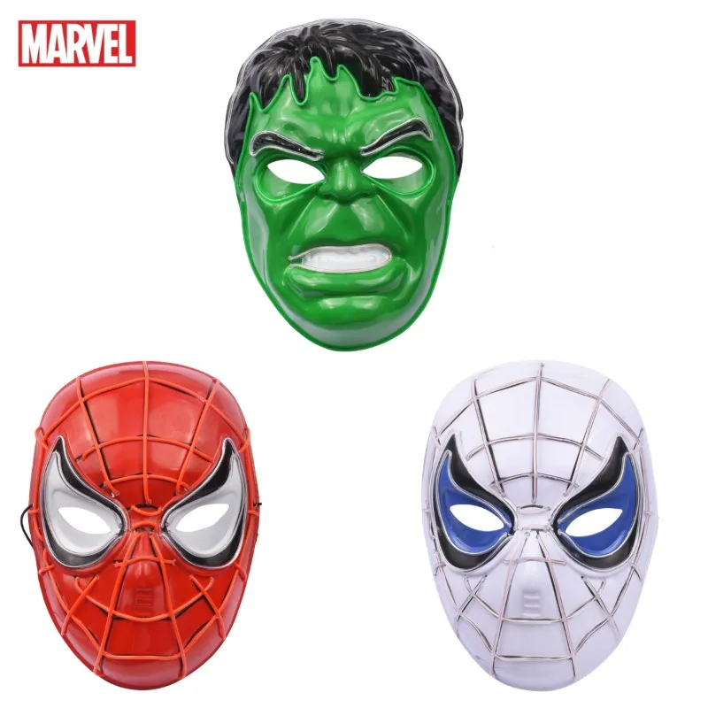 Máscara para crianças, Homem-Aranha, Hulk, Criativo, Personalidade, Cosplay, Dia das Bruxas, Adereços de Máscaras, Brinquedos, Presentes